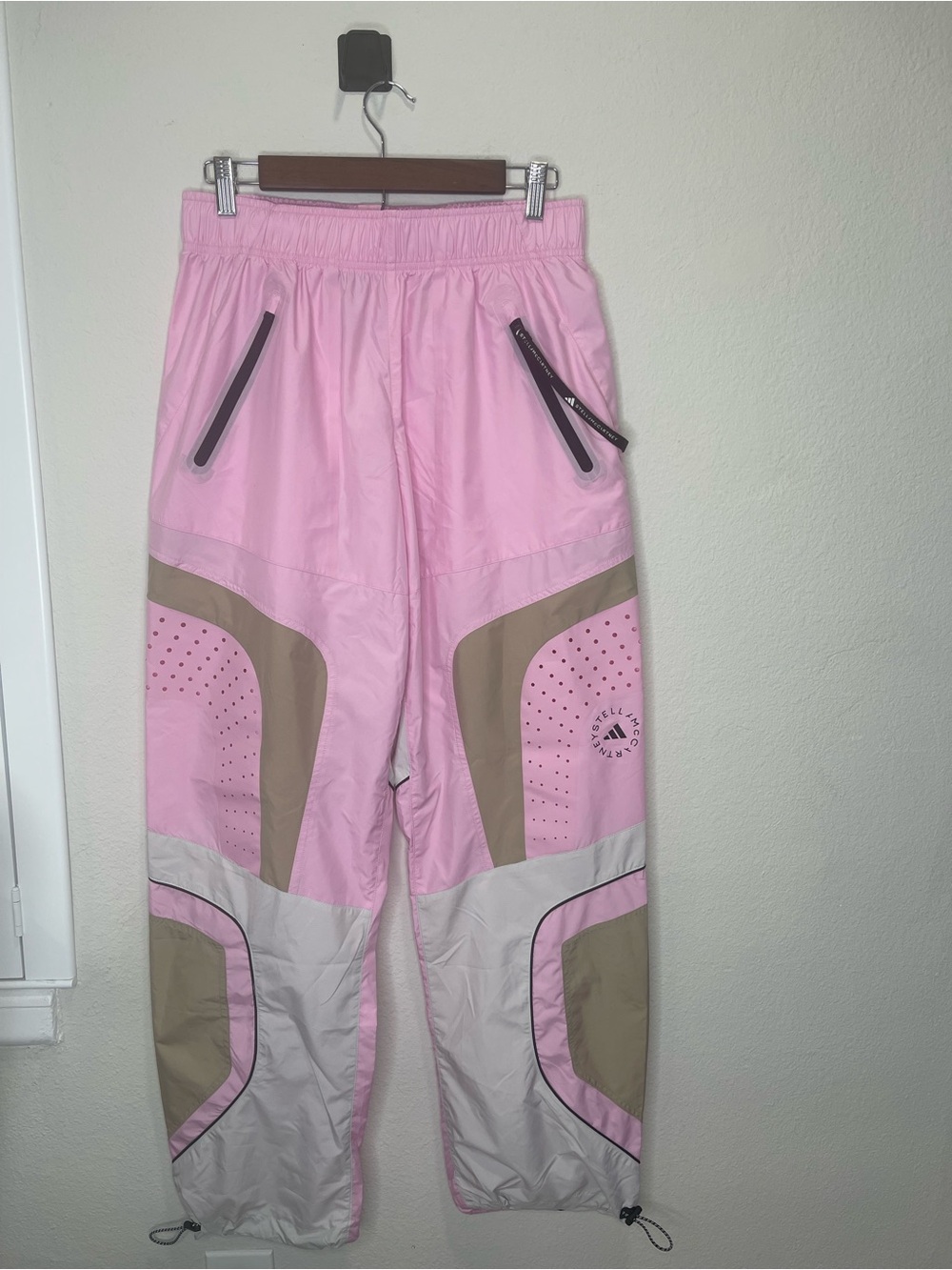 adidas by Stella McCartney Woven Color block Track Pants